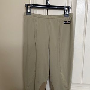 Girls Riding Pants size L tan Kerrits